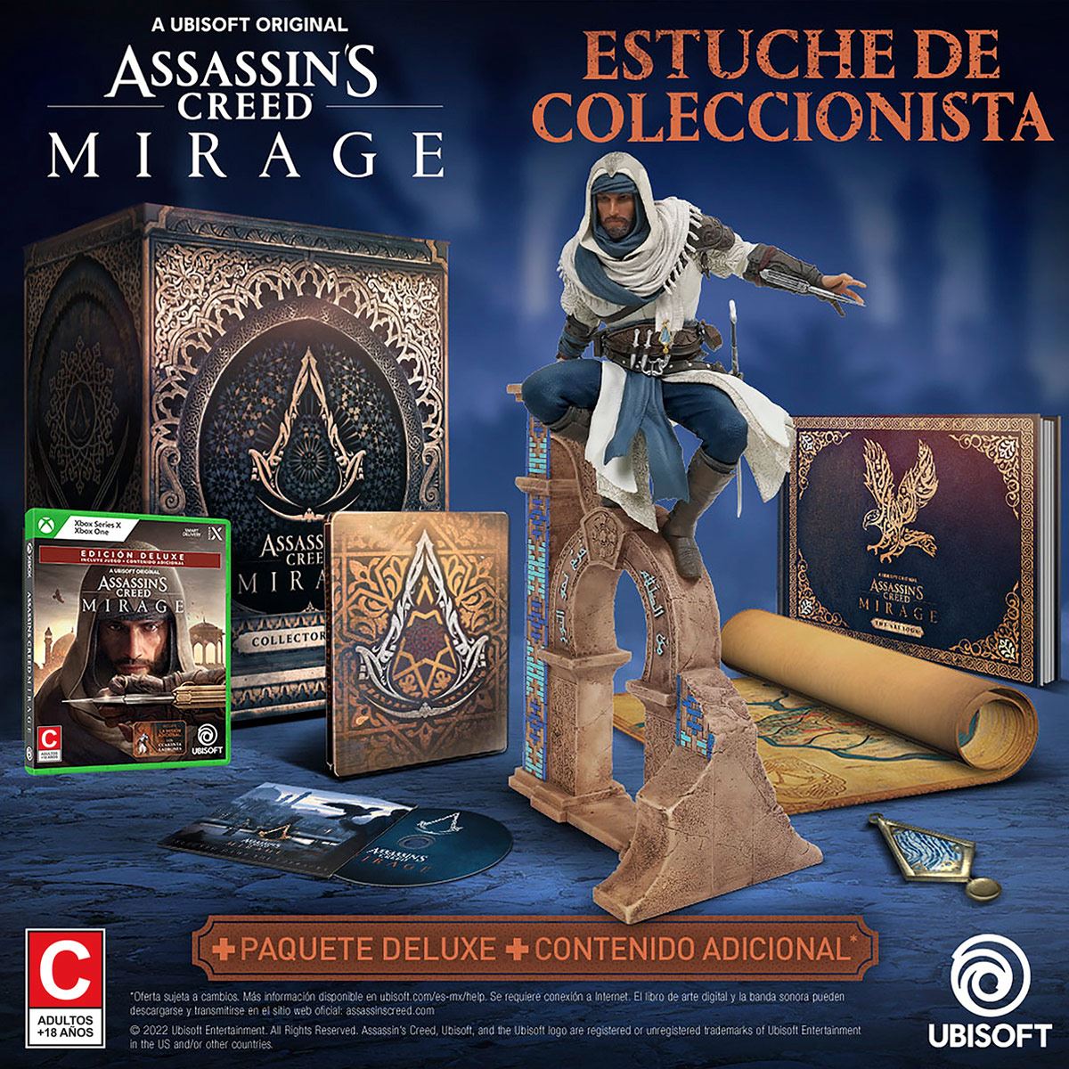 Assassin S Creed Mirage Estuche De Coleccionista Xbox Series X