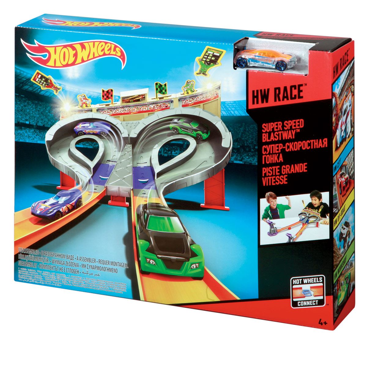 Pista Hot Wheels Carrera Super Explosiva