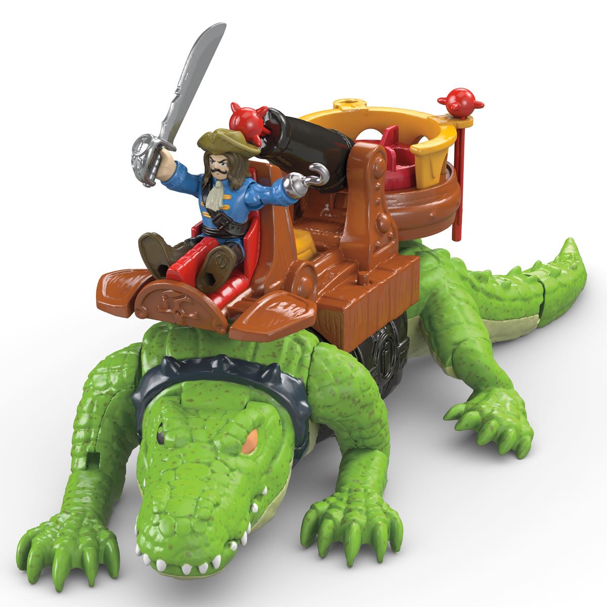 Imaginext Cocodrilo y Pirata Garfio