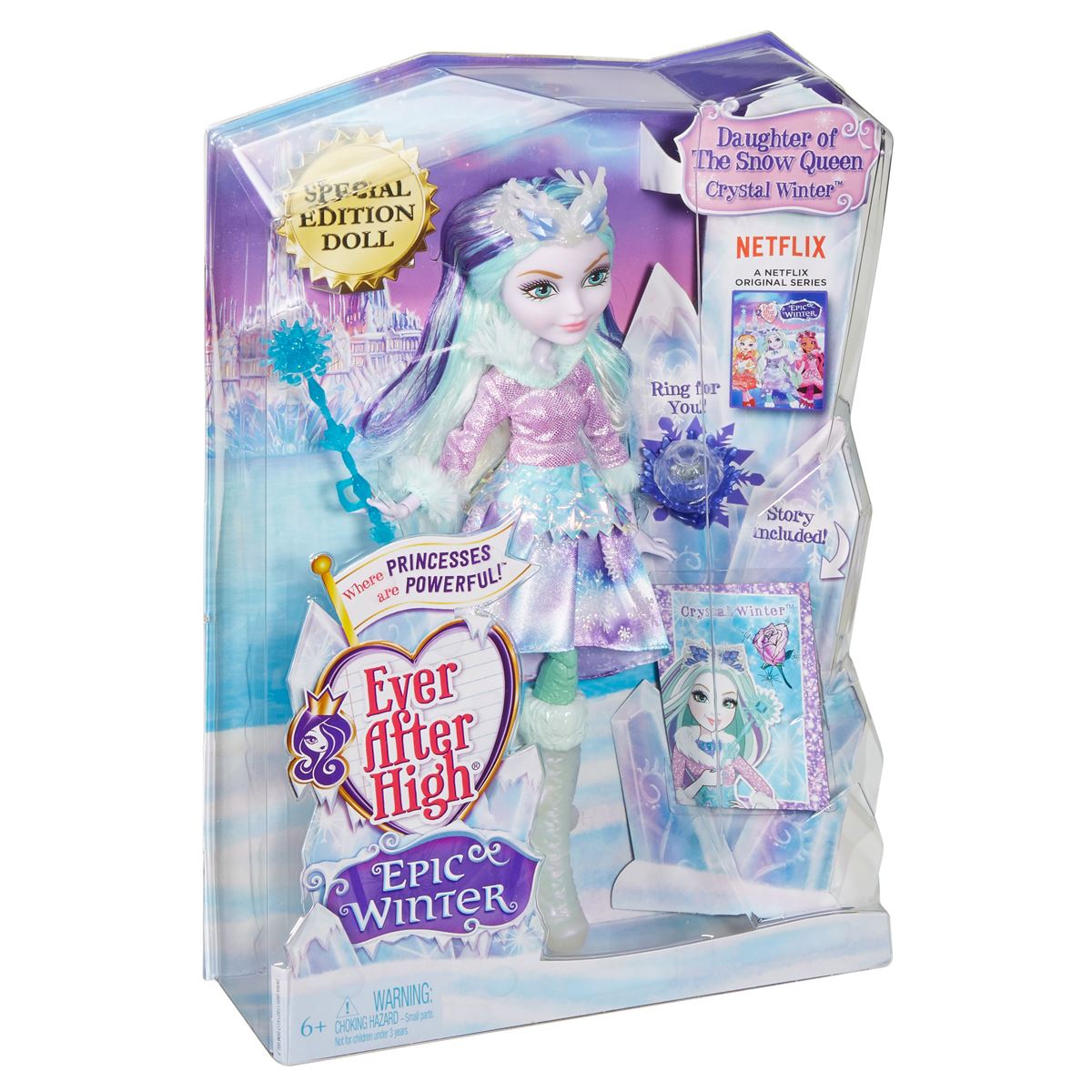 Ever After High Crystal Winter Hechizo de Invierno