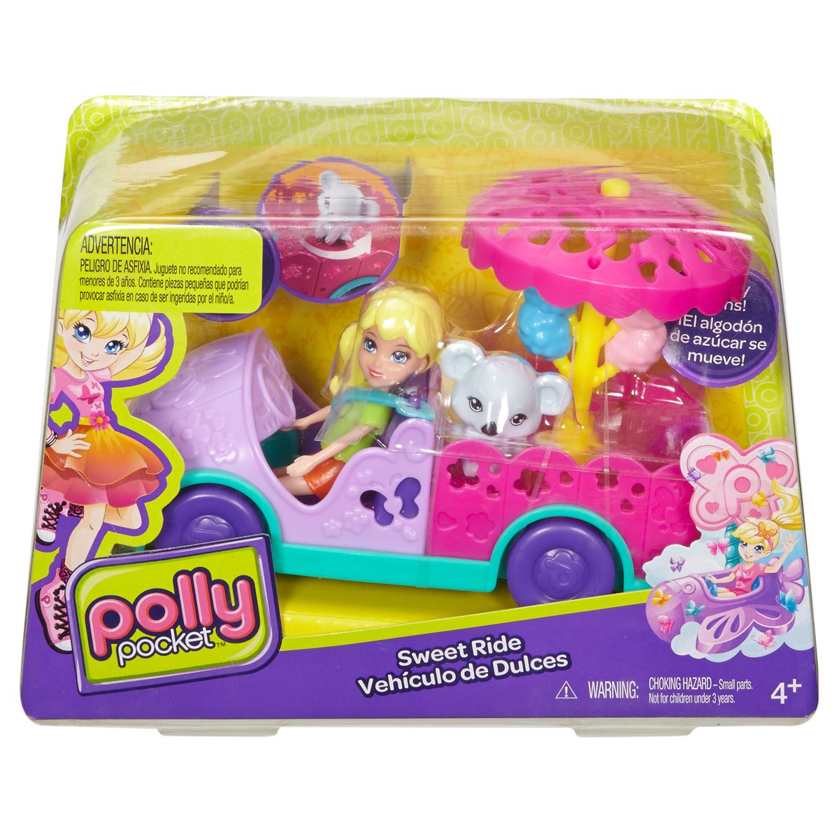 carro de polly pocket