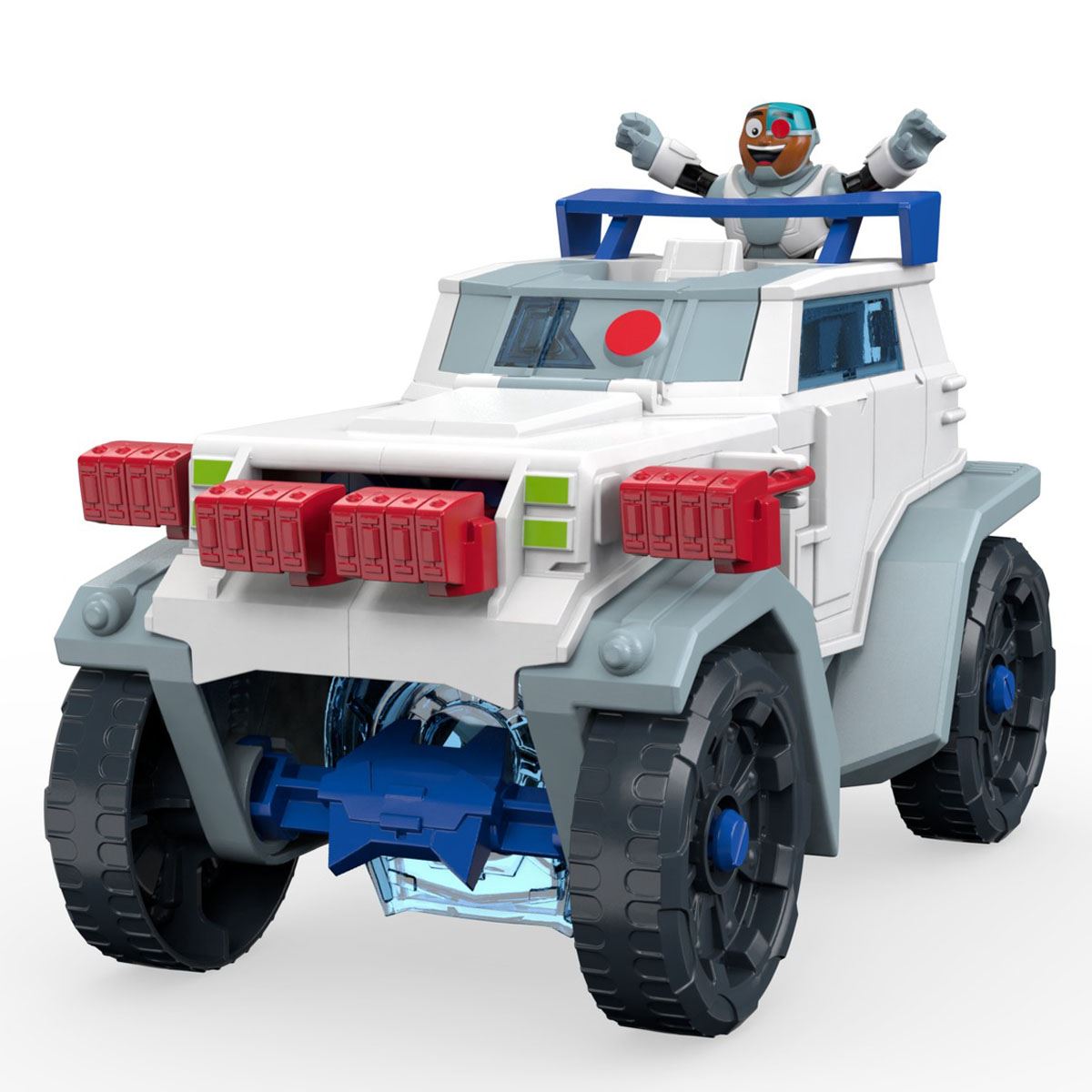 Fisher Price Imaginext Vehículo Transformable de Cyborg