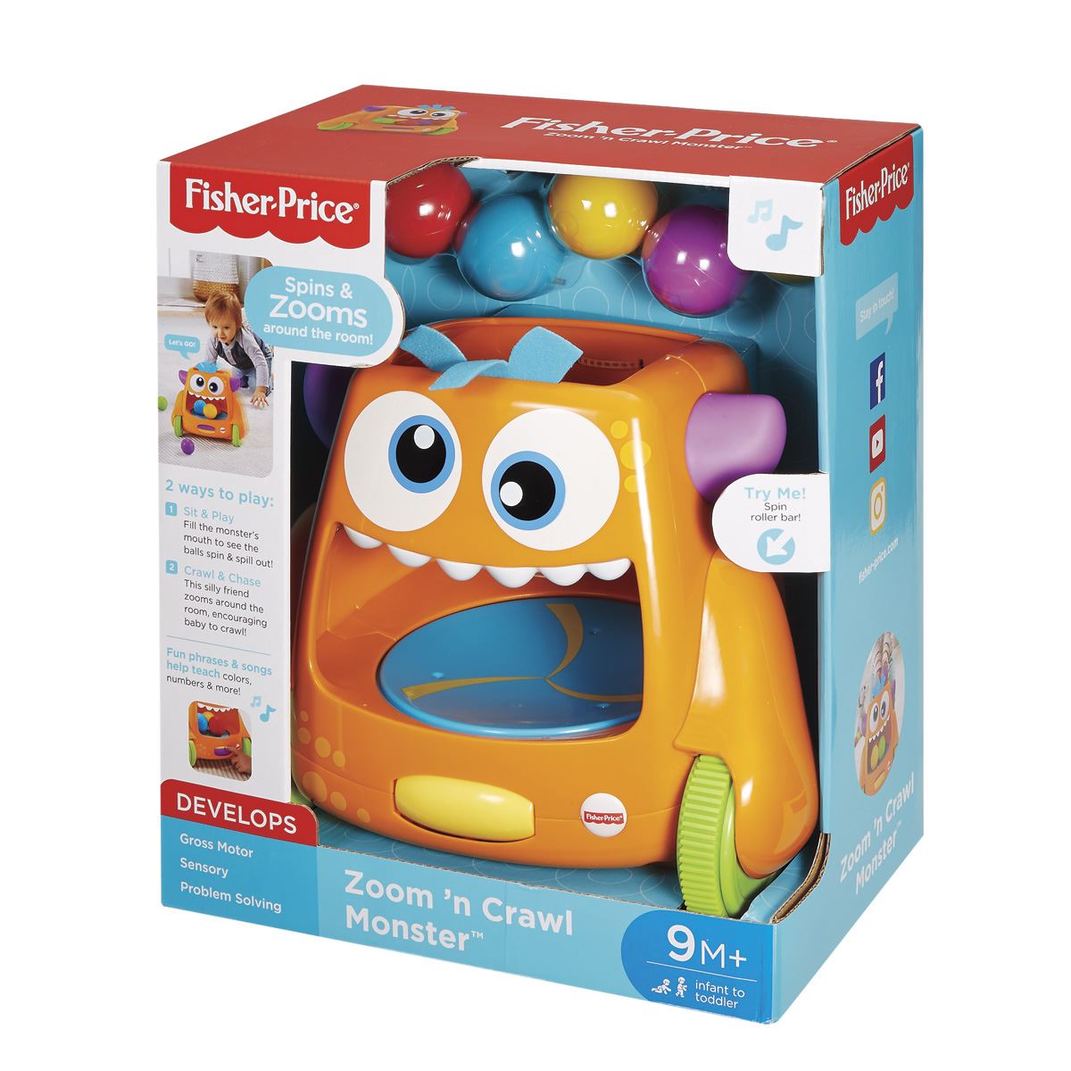 Monstruo atrapa pelotas fisher price on sale