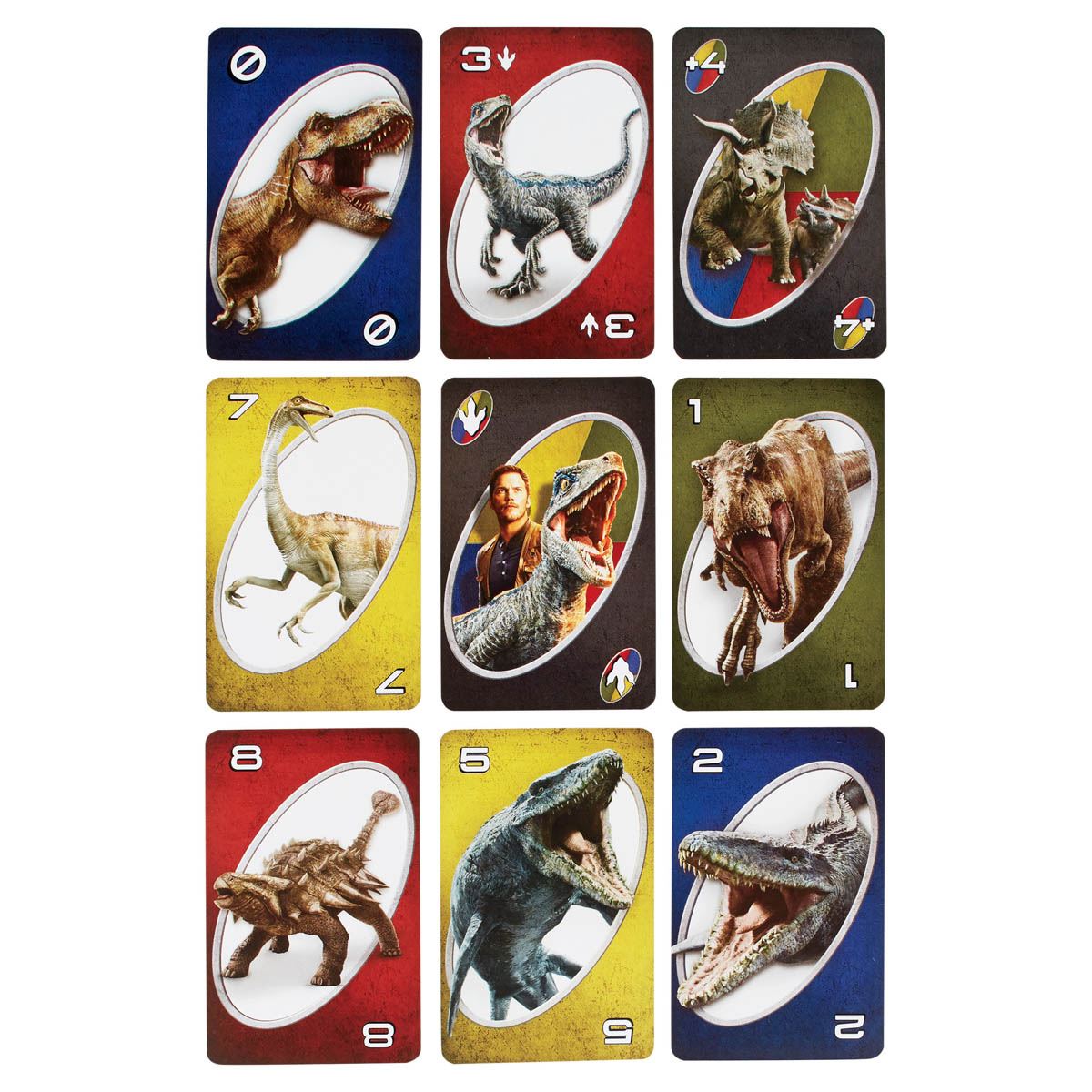 Uno Cartas Jurassic World