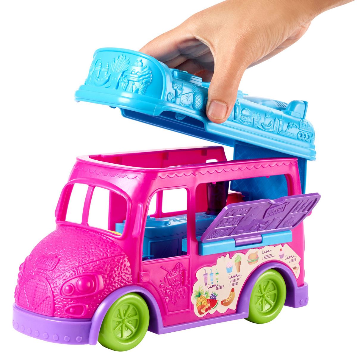 Polly Pocket Cocina Sobre Ruedas