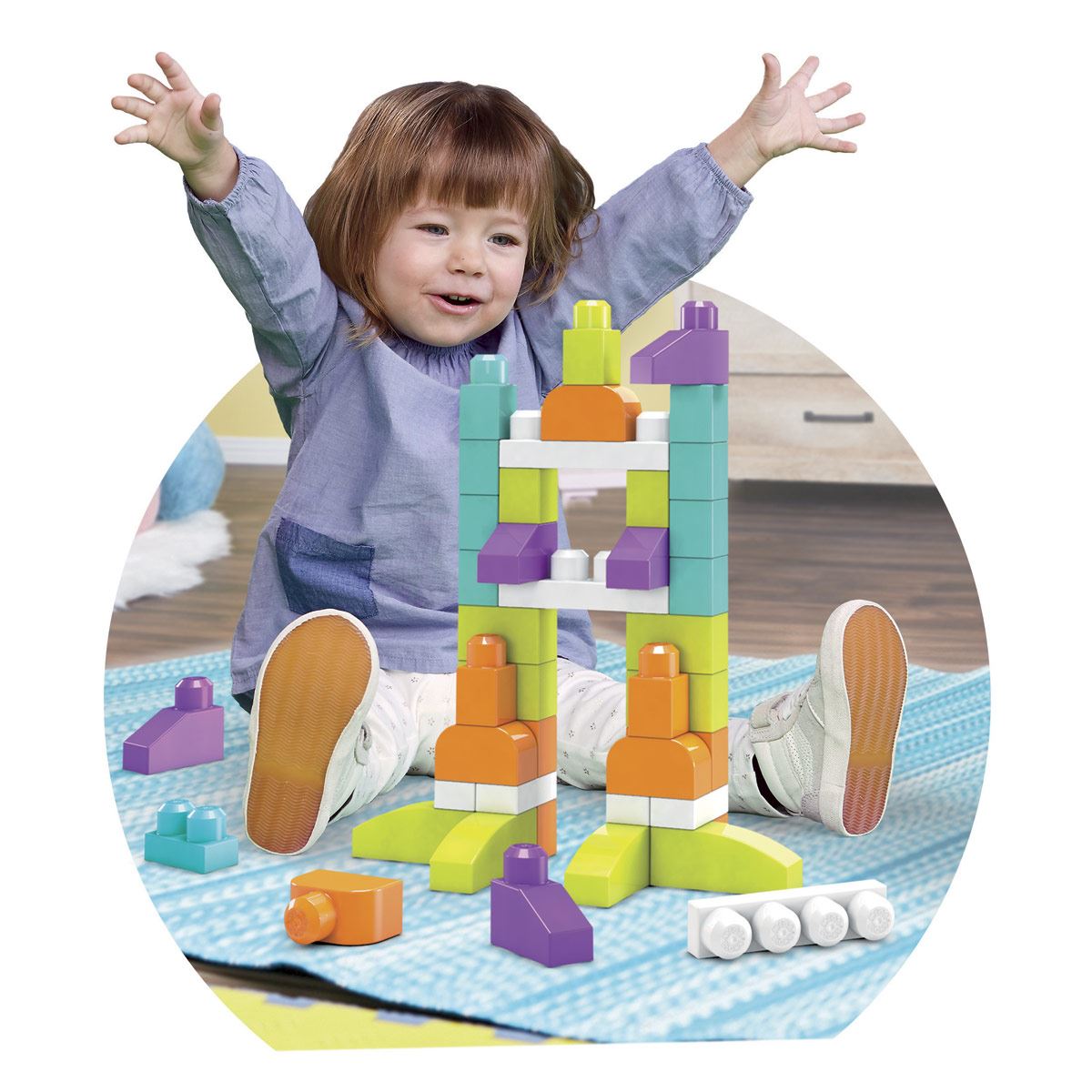 mega bloks 60 piezas