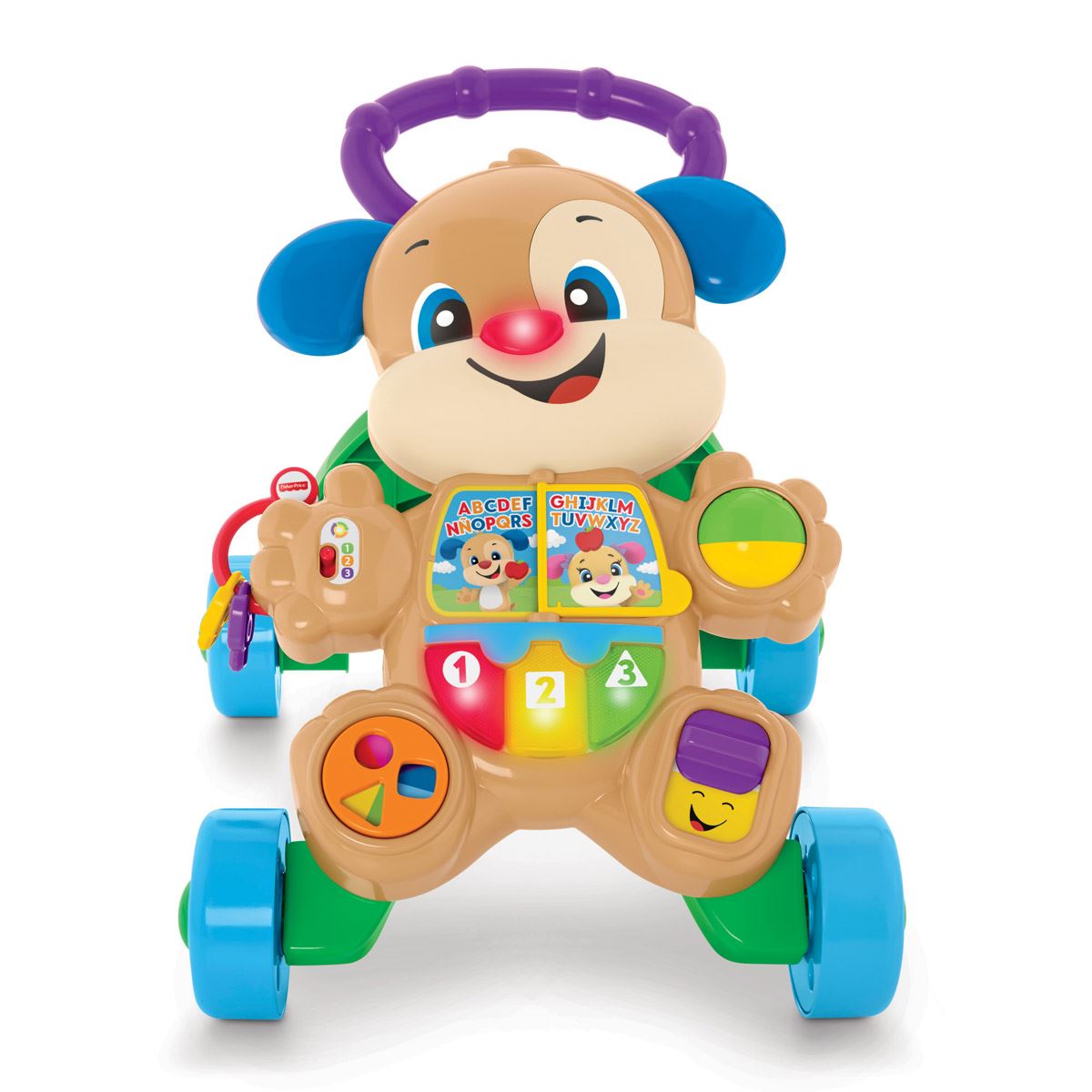 Fisher Price Rie y Aprende Perrito Andadera de Aprendizaje