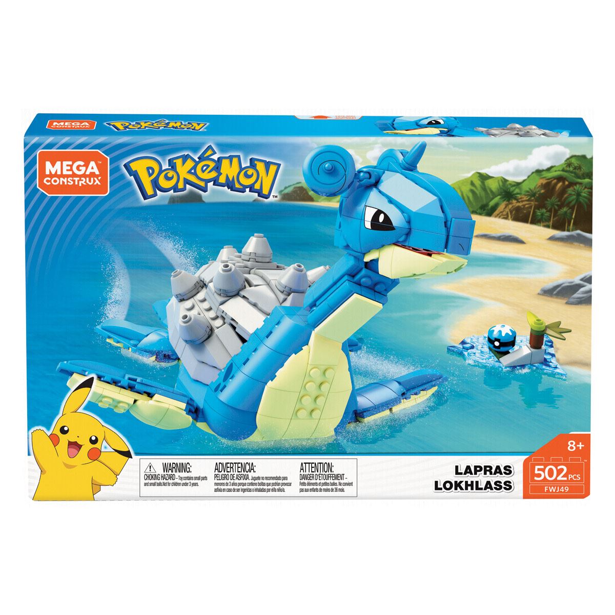 Mega Construx Pokémon Lapras  (400 Piezas)