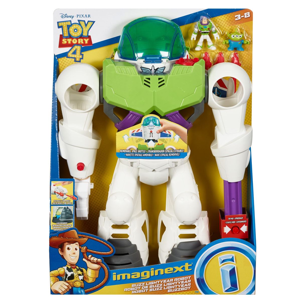 Imaginext Toy Story 4 Buzz-Bot Fisher-Price