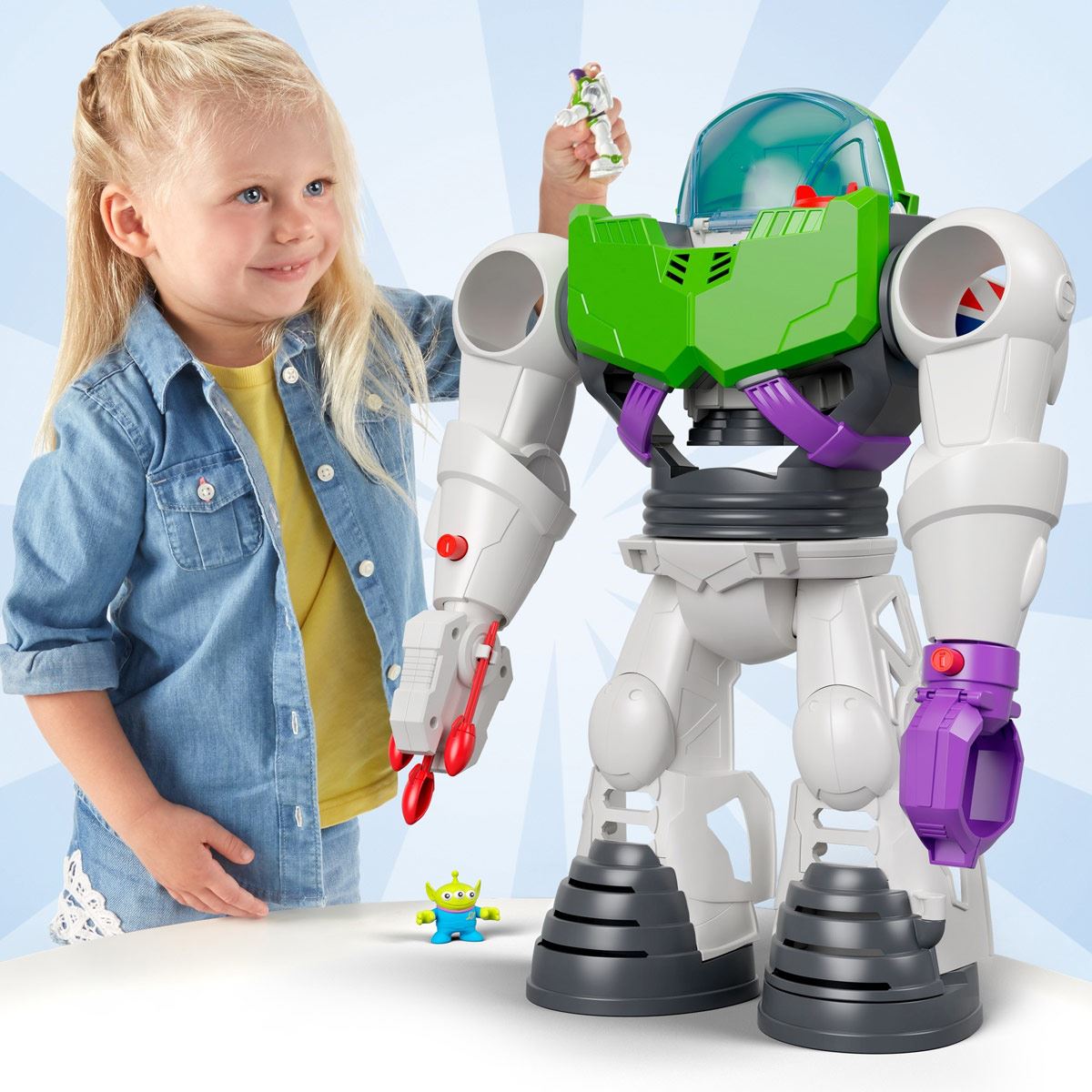 Imaginext Toy Story 4 Buzz-Bot Fisher-Price