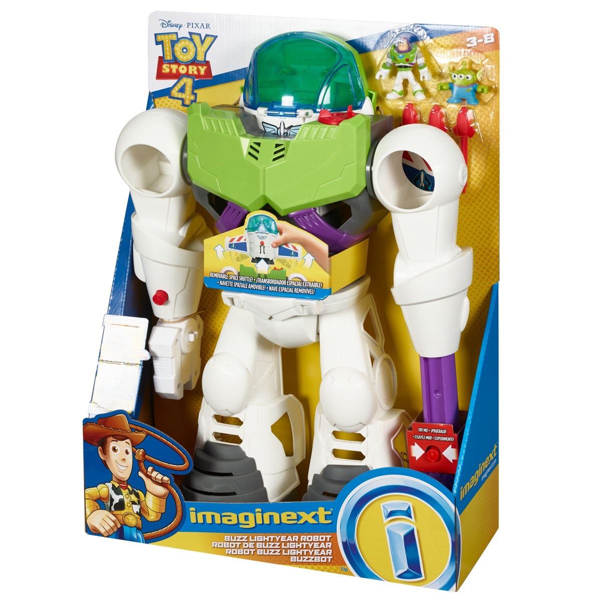 Imaginext Toy Story 4 Buzz-Bot Fisher-Price