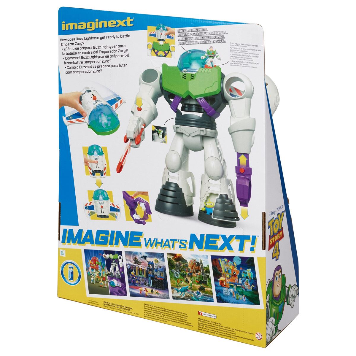 Imaginext Toy Story 4 Buzz-Bot Fisher-Price