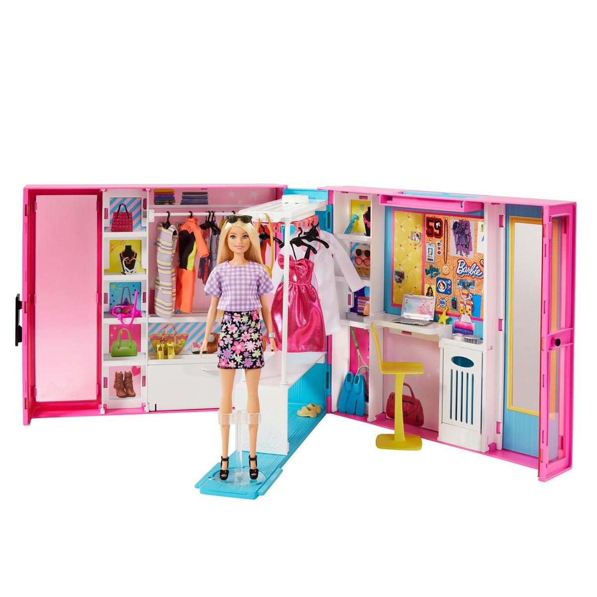 Moda sabor dulce Cargado Barbie Fashionista Ropa y Accesorios para Muñeca Closet de Ensueño