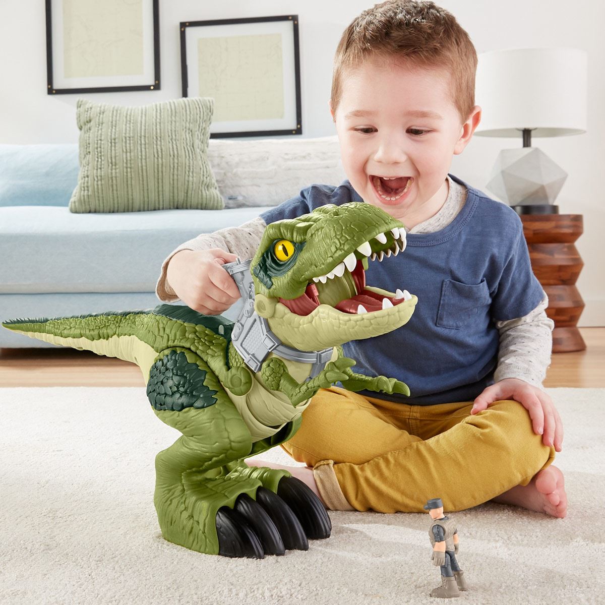 Imaginext T Rex Mordida Feroz Fisher-Price