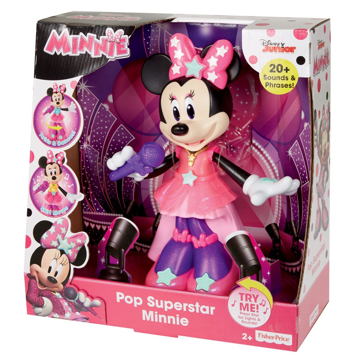 Fisher Price Minnie Estrella Pop