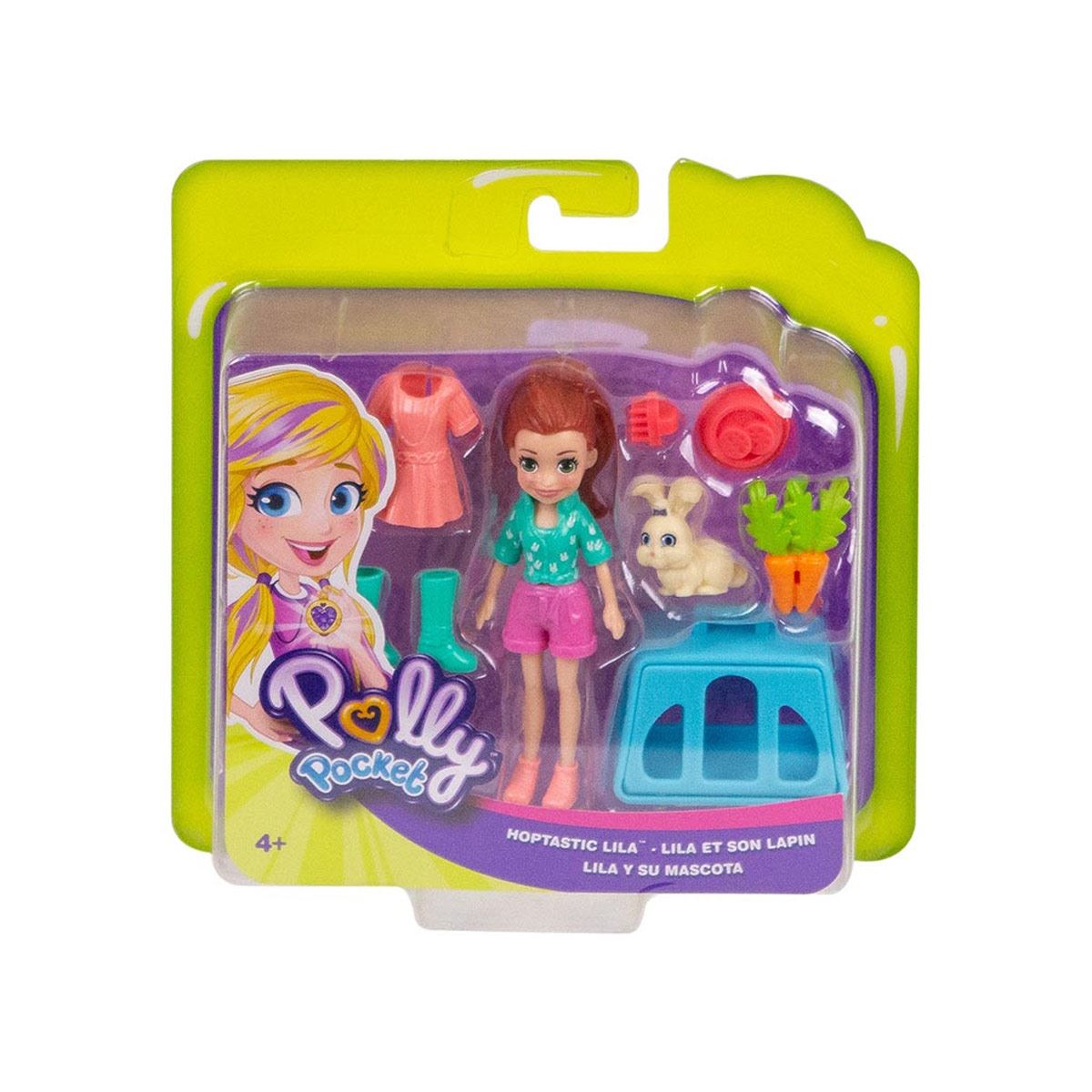 Muñeca Polly Pocket Lila y Bonita Core
