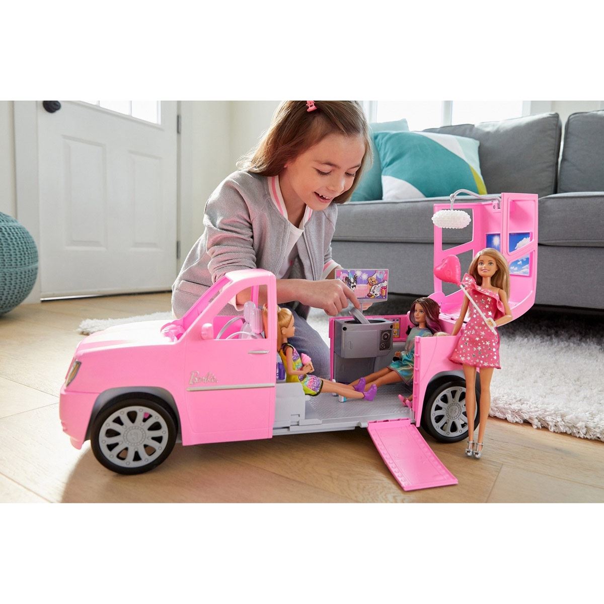Barbie Estate Limosina De Hermanas