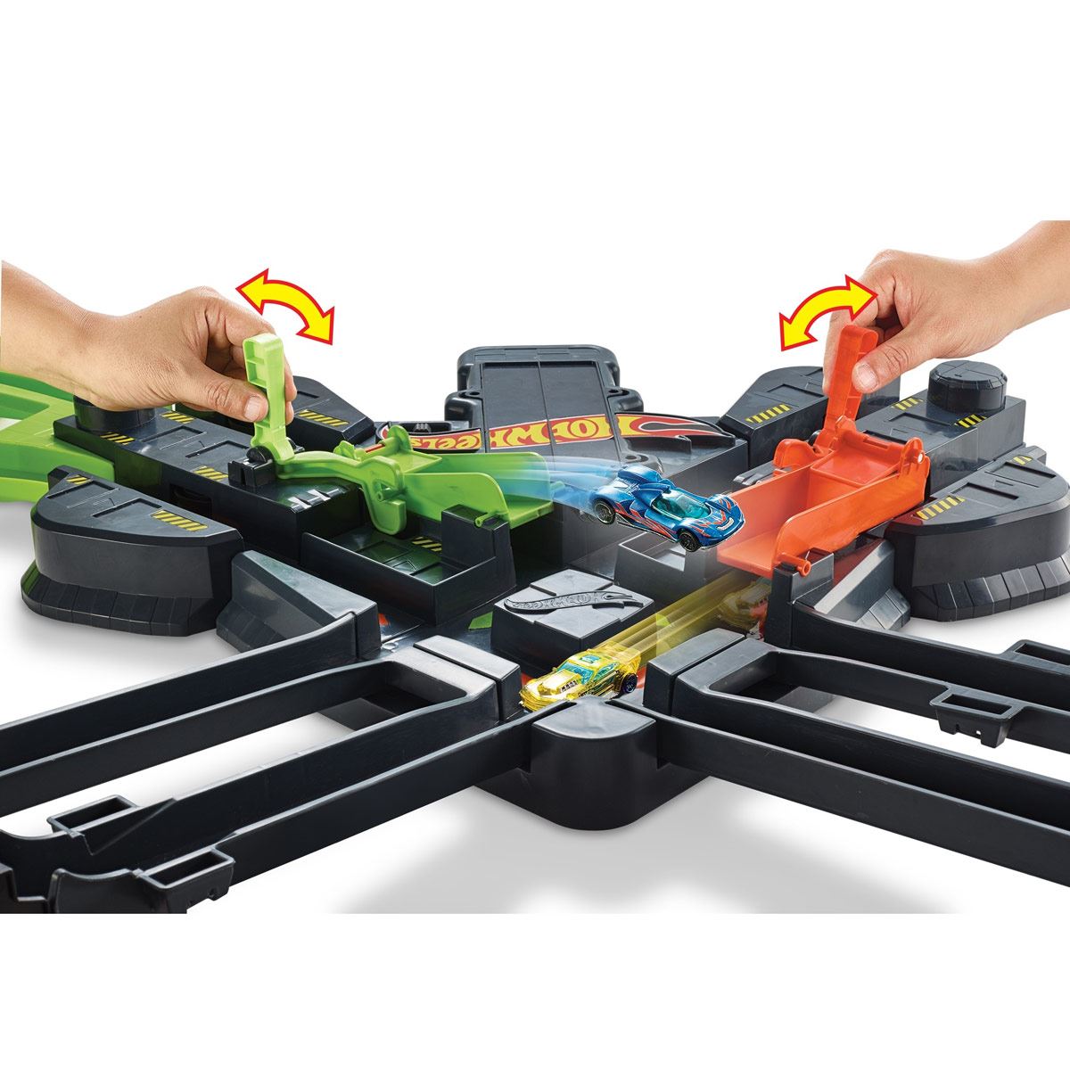 Hot Wheels Action Pista de Juguete Mega Choques