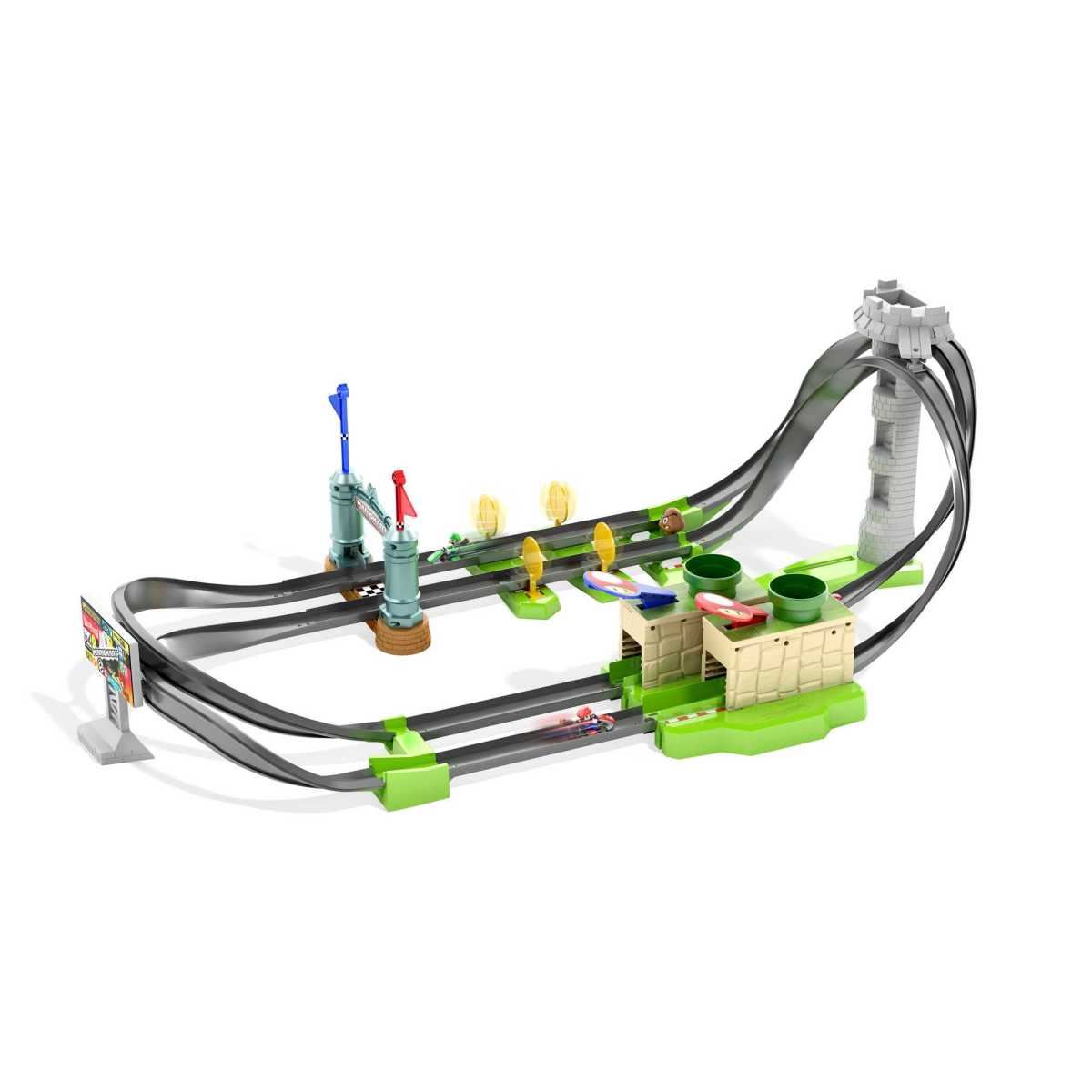 Pista de Juguete Mario Kart Hot Wheels