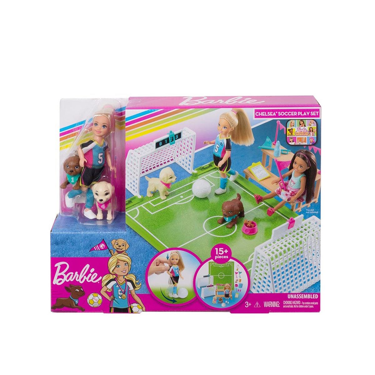 Muñeca Barbie Chelsea Futbolista Dreamhouse Adventures