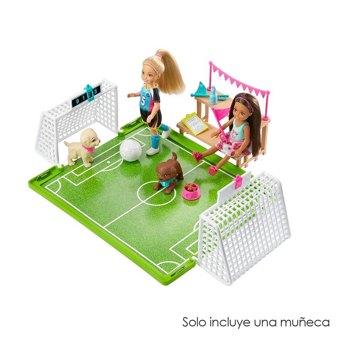 Muñeca Barbie Chelsea Futbolista Dreamhouse Adventures