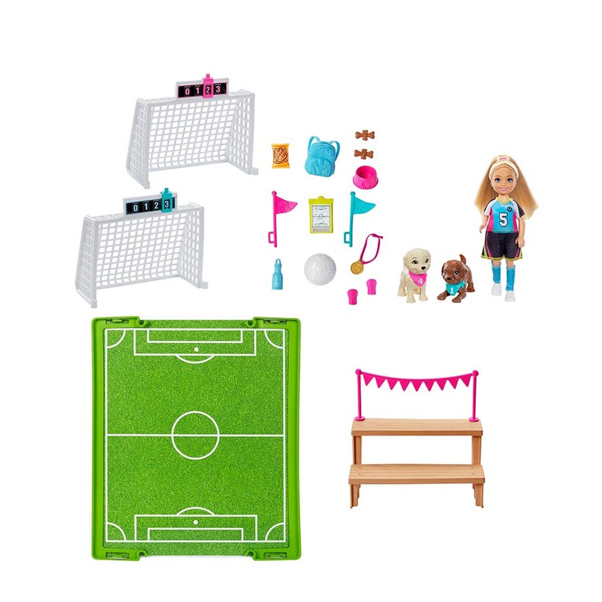 Muñeca Barbie Chelsea Futbolista Dreamhouse Adventures