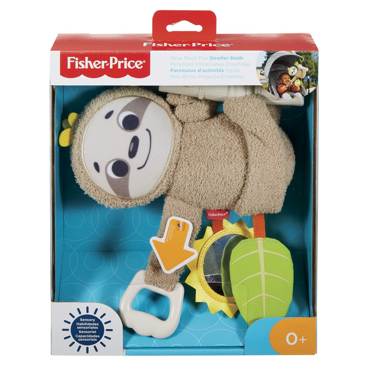 Fisher Price Perezoso Vibraciones Divertidas GHL39