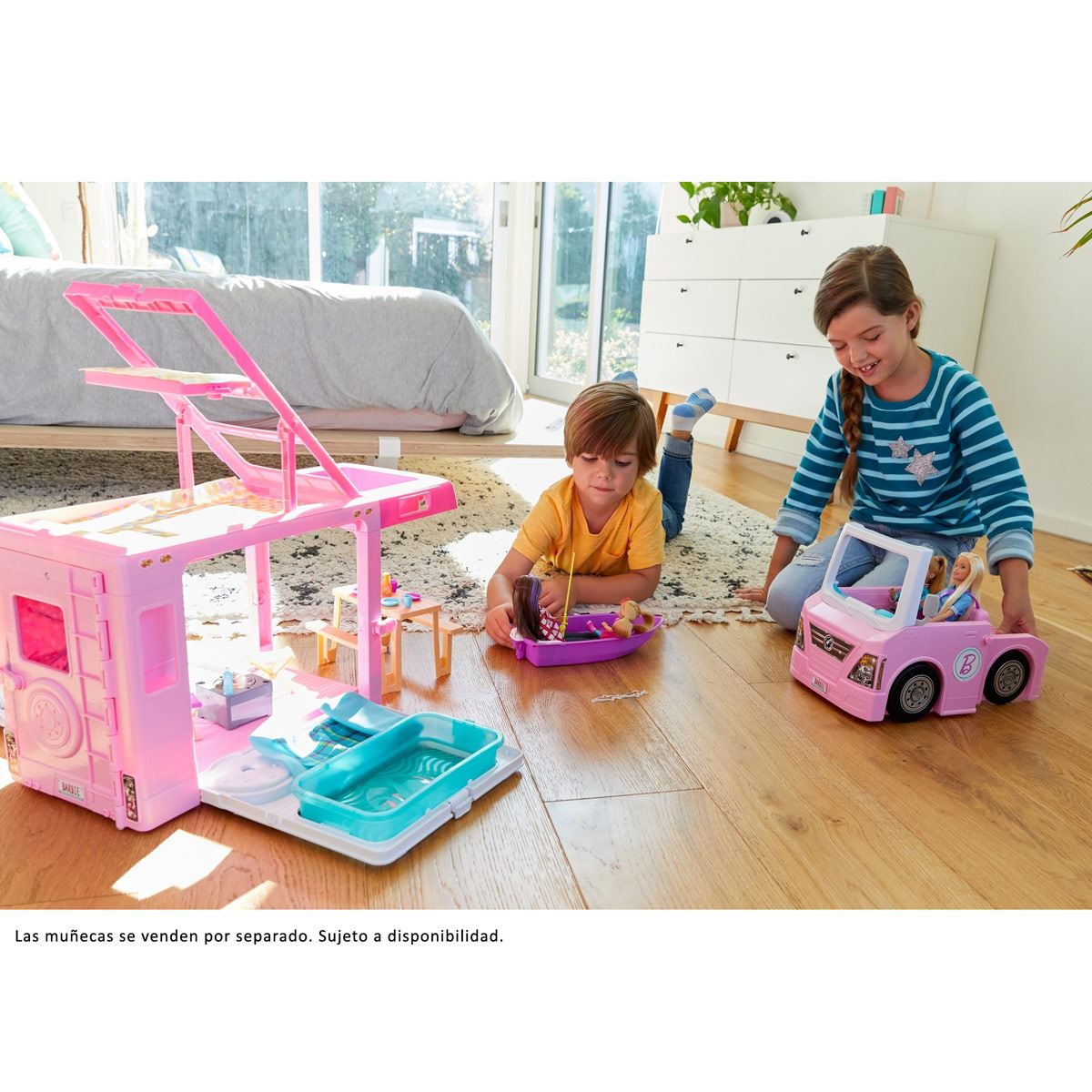 Barbie Estate Muñeca Cámper De 3 En 1