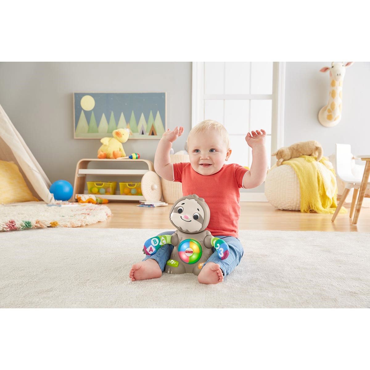 Juguete para Bebés Mattel Perezoso Movimientos Divertidos Fisher-Price