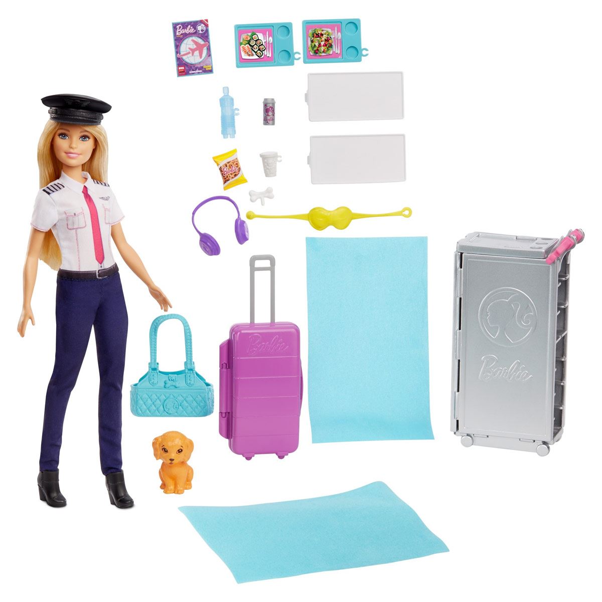 Jet de Aventuras con Muneca Barbie