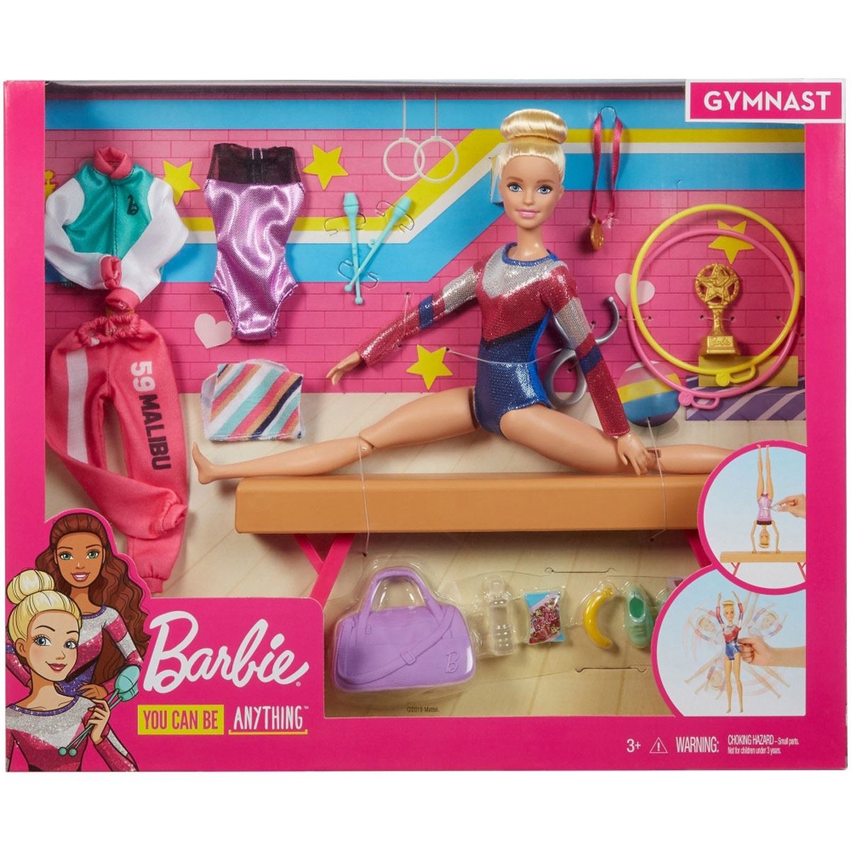 Barbie bienestar gimnasio hot sale