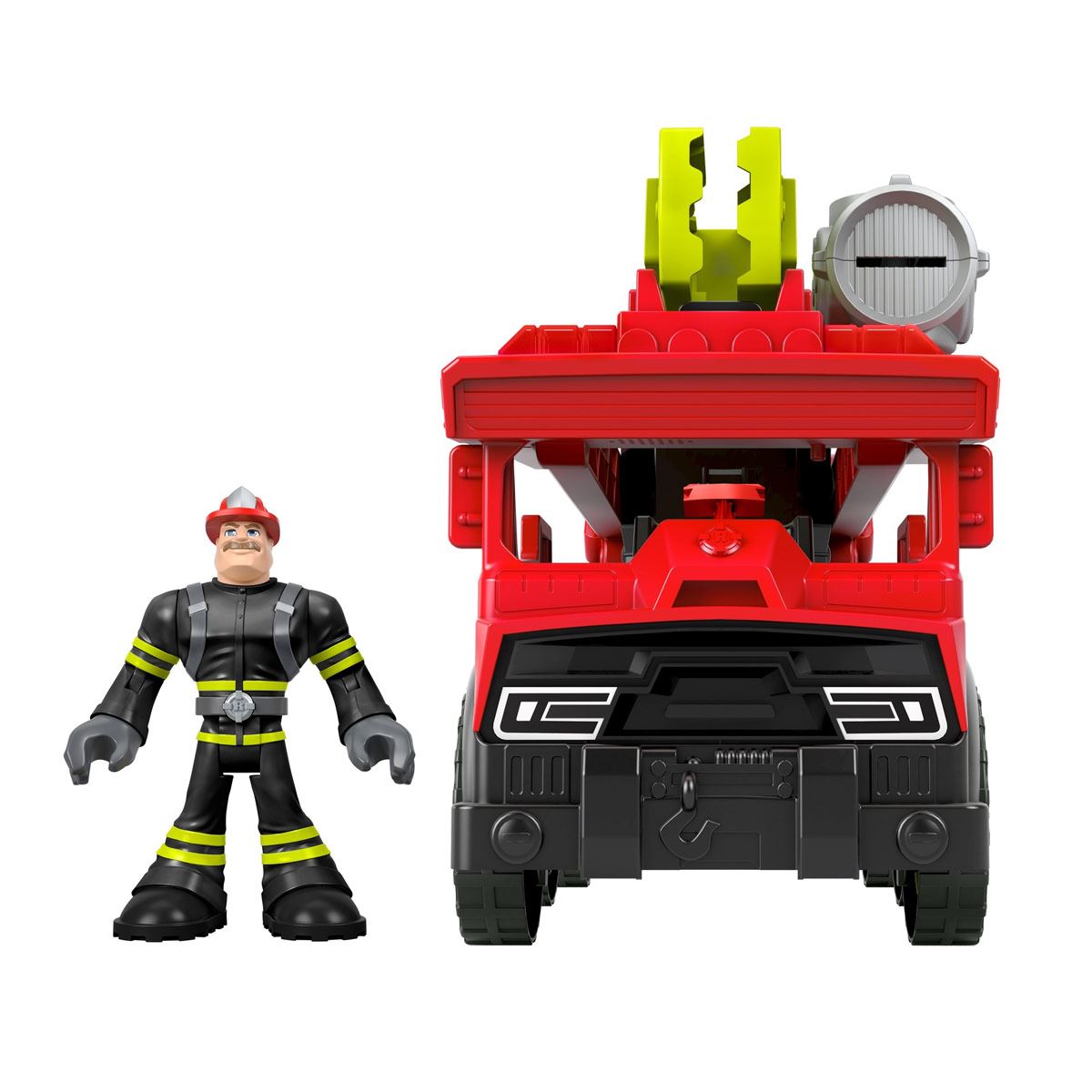 Set De Juego Camion Transformable De Rescate Rescue Heroes Fisher