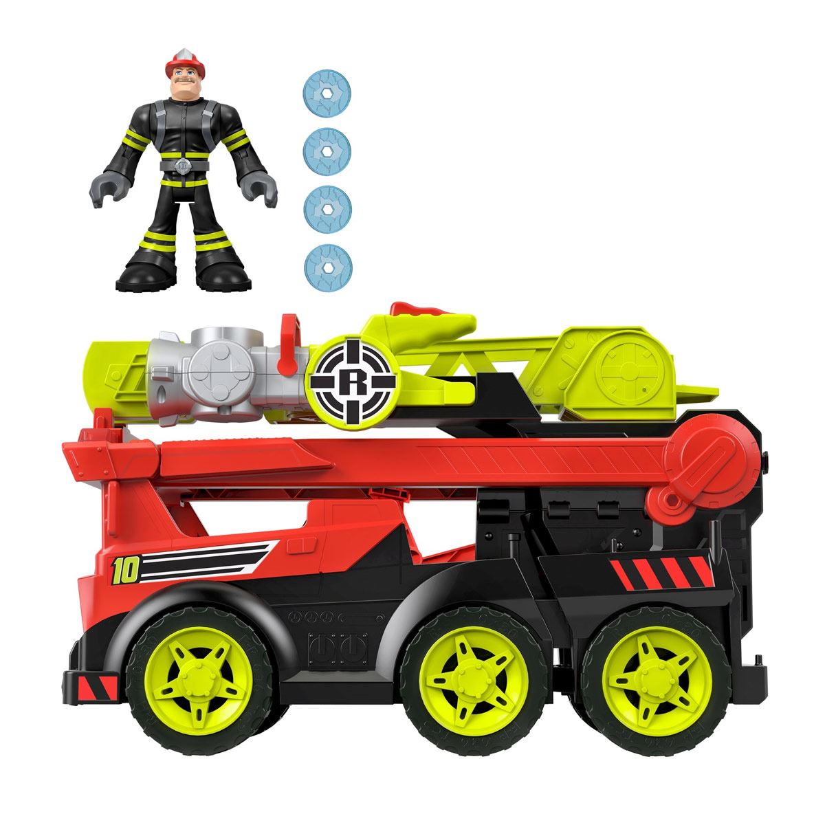 Set de Juego Camión Transformable de Rescate Rescue Heroes Fisher-Price