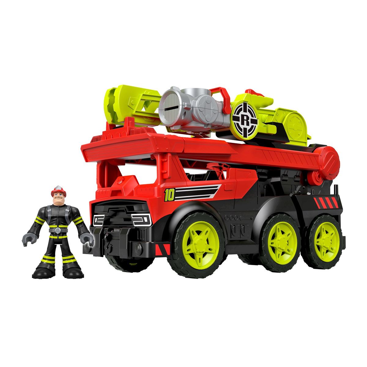 Set de Juego Camión Transformable de Rescate Rescue Heroes Fisher-Price