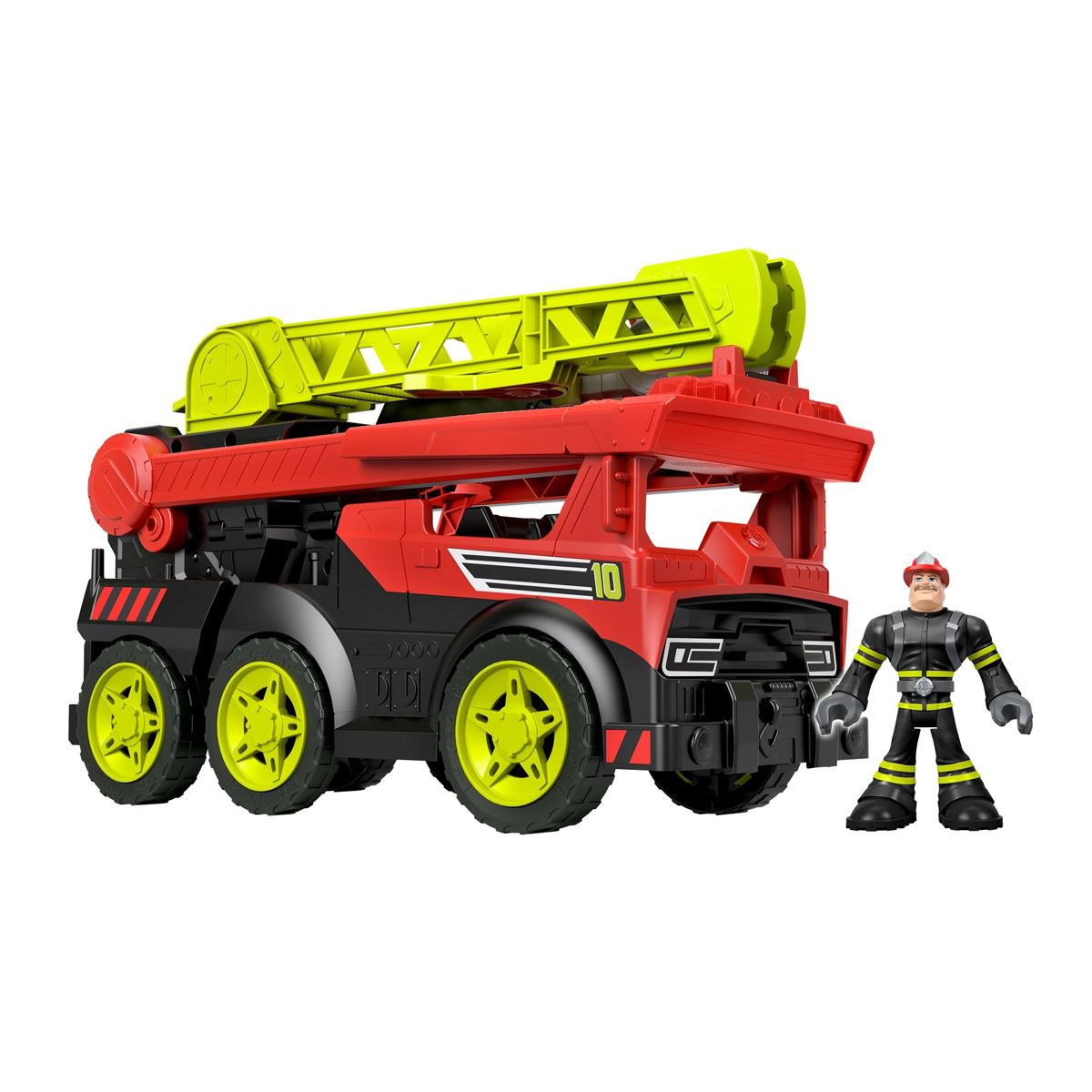 Set De Juego Camion Transformable De Rescate Rescue Heroes Fisher