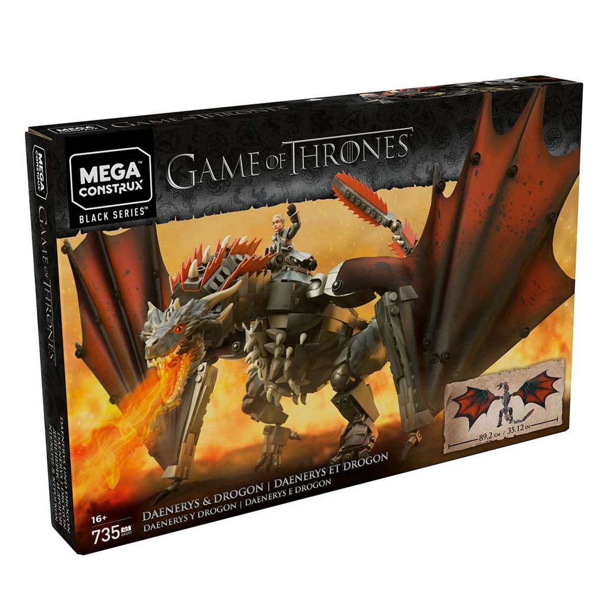 Mega Construx™ Game of Thrones Daenerys y Drogon
