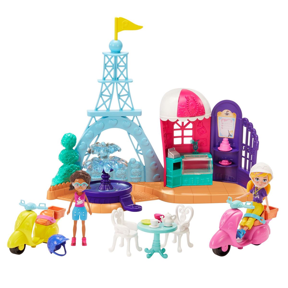 Polly Pocket PP HIGH PRICE Set de Juego Aventuras en París