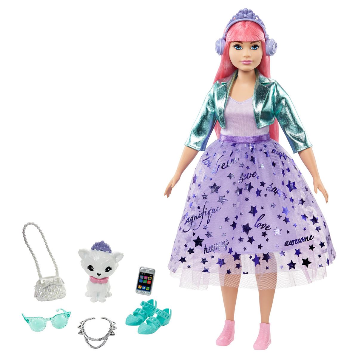 Barbie Dreamhouse Adventures Daisy Princesa Moderna Muñeca para niñas de 3 años en adelante