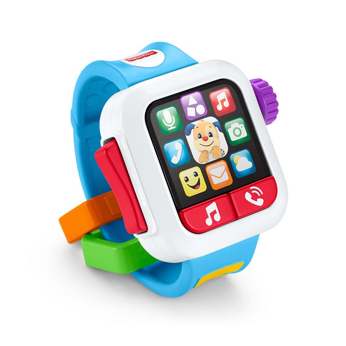 Juguete para Bebés Fisher-Price Mi Primer Smartwatch Ríe y Aprende