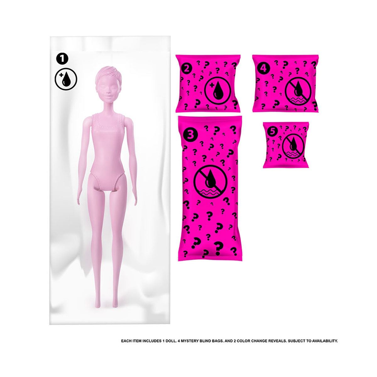 Barbie Color Reveal Muñeca Sorpresa