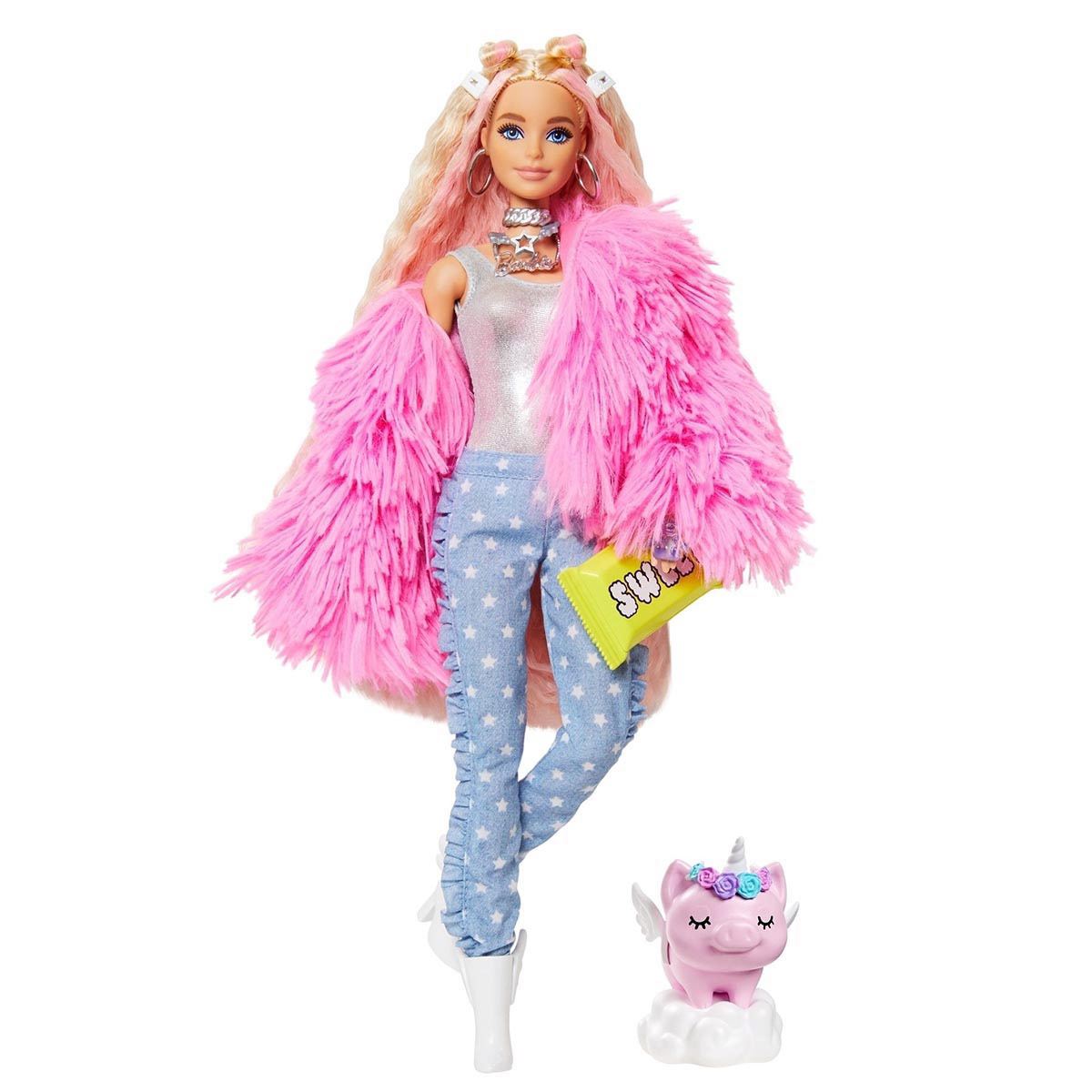 Barbie Fashionista, Barbie Extra abrigo rosa