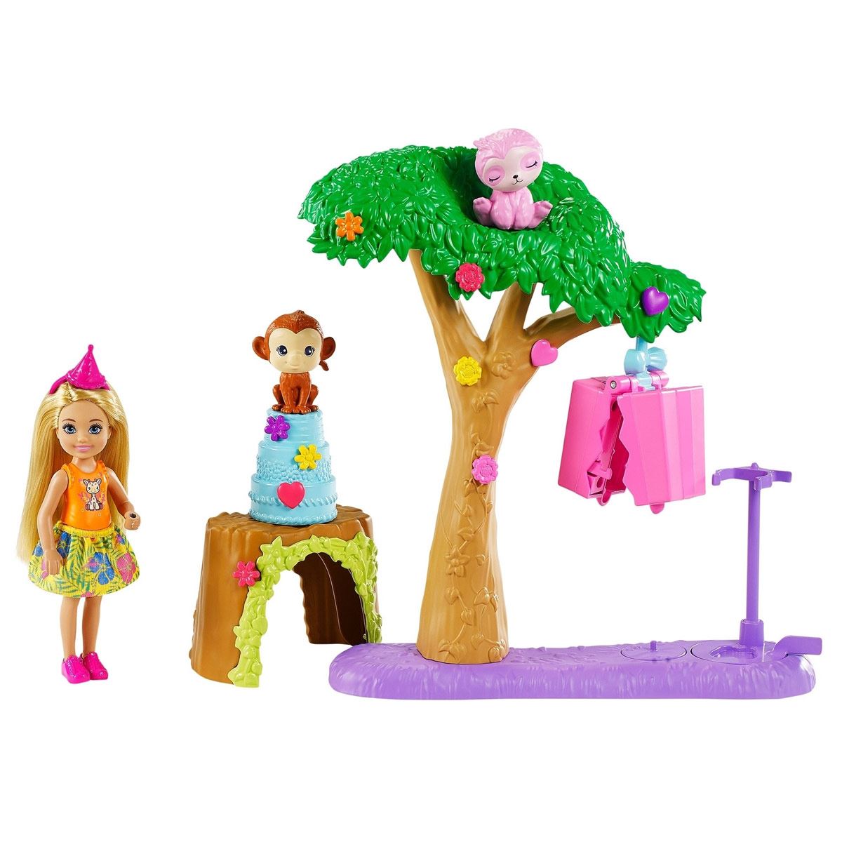 Barbie Dreamhouse Adventures Chelsea Fiesta en La Selva