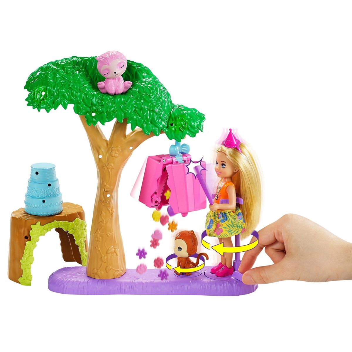 Barbie Dreamhouse Adventures Chelsea Fiesta en La Selva