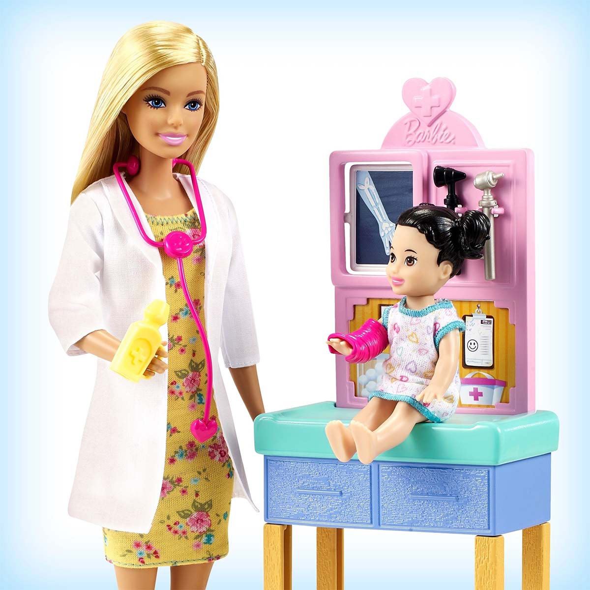Barbie Careers Pediatra Rubia con bebé