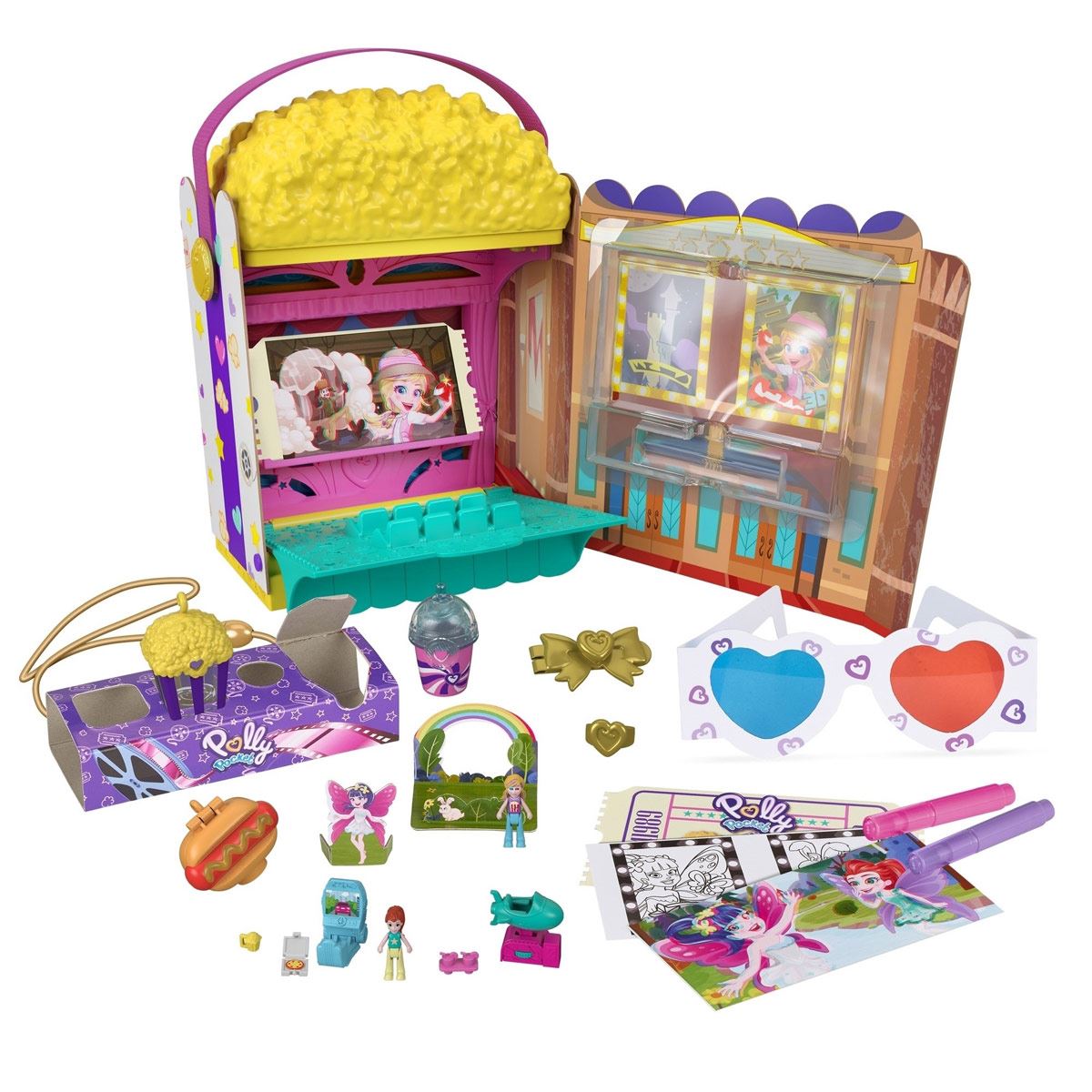 Polly Pocket Caja de Palomitas Sorpresa