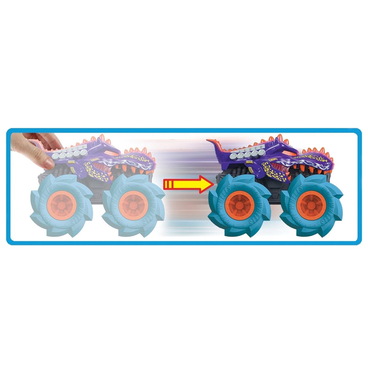 Hot Wheels Monster Trucks, 1:43 Llantas Todo Terreno