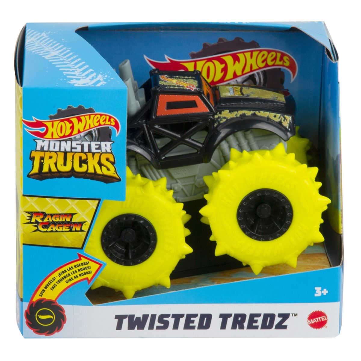 Hot Wheels Monster Trucks, 1:43 Llantas Todo Terreno