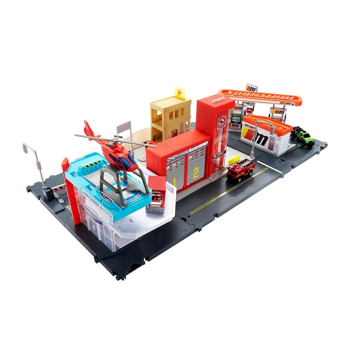 Matchbox Basics Playset Mediano de Acción Surtido