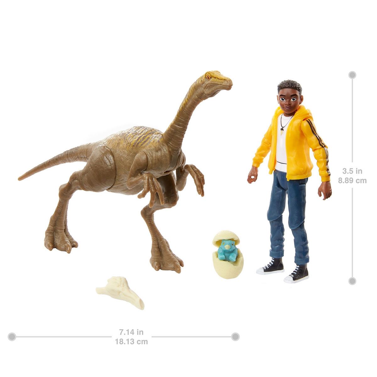 Jurassic World, Pack Personaje Y Dinosaurio