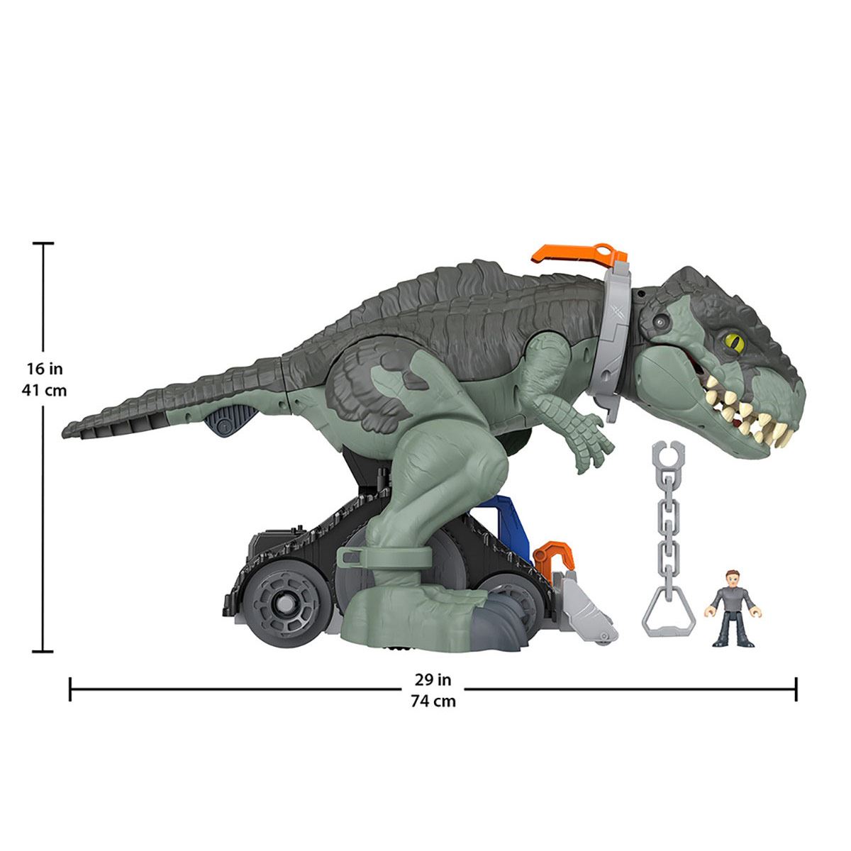 Imaginext Jurassic World Dinosaurio Mega Rugido Salvaje
